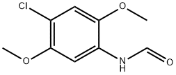 4-Chloro-2,5-dimethoxyphenylformamide Struktur