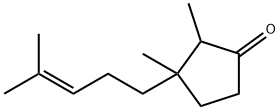 Cyclopentanone, 2,3-dimethyl-3-(4-methyl-3-pentenyl)- (9CI) Struktur