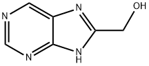 1H-Purine-8-methanol (9CI) Struktur