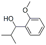 1-(2-methoxyphenyl)-2-methyl-propan-1-ol Struktur