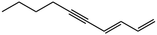 (E)-1,3-Decadien-5-yne Struktur