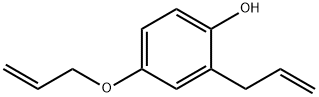 Phenol, 2-(2-propenyl)-4-(2-propenyloxy)- (9CI) Struktur