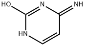 2-Pyrimidinol, 1,4-dihydro-4-imino- (9CI) Struktur