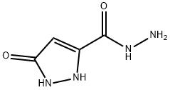 1H-Pyrazole-3-carboxylicacid,2,5-dihydro-5-oxo-,hydrazide(9CI) Struktur