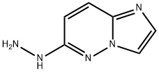 6-Hydrazinoimidazo[1,2-b]pyridazine Struktur