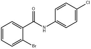 2-Bromo-N-(4-chlorophenyl)benzamide Struktur