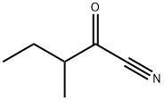 3-methyl-2-oxopentanenitrile Struktur