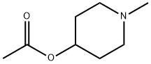 1-methyl-4-piperidyl acetate Struktur