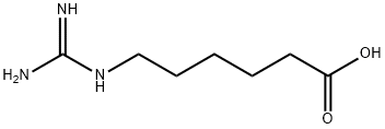 6-GUANIDINOHEXANOIC ACID Struktur