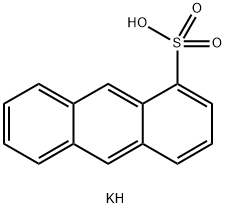 1-Anthracenesulfonic acid potassium salt Struktur