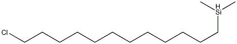 DODECYLDIMETHYLCHLOROSILANE Struktur