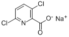 3,6-DICHLORO-2-PICOLINIC ACID SODIUM SALT Struktur