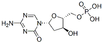 5-aza-2'-deoxycytidine-5'-monophosphate Struktur