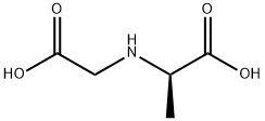 D-Alanine, N-(carboxymethyl)- (9CI) Struktur