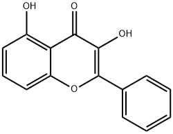 3,5-DIHYDROXYFLAVONE Struktur