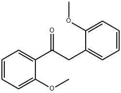 1,2-bis(2-methoxyphenyl)ethanone Struktur