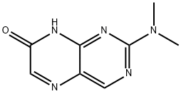 2-Dimethylamino-7-oxo-7,8-dihydropteridine Struktur