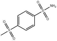 4-Methylsulfonylbenzenesulfonamide Struktur