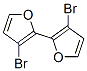 3,3'-Dibromo-2,2'-bifuran Struktur