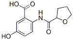 Benzoic acid, 5-hydroxy-2-[[(tetrahydro-2-furanyl)carbonyl]amino]- (9CI) Struktur