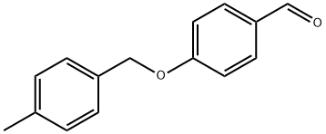 4-[(4-METHYLBENZYL)OXY]BENZALDEHYDE Struktur