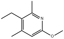 Pyridine, 3-ethyl-6-methoxy-2,4-dimethyl- (9CI) Struktur