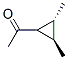 Ethanone, 1-(2,3-dimethylcyclopropyl)-, (1alpha,2alpha,3beta)-(-)- (9CI) Struktur