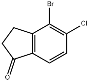 4-Bromo-5-chloro-2,3-dihydro-1H-inden-1-one price.