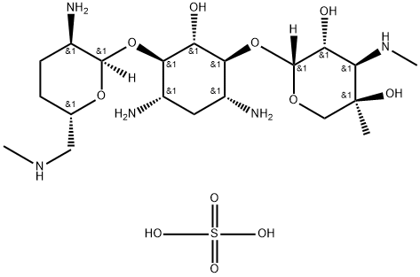 MICRONOMICIN SULFATE Struktur