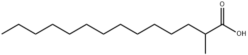 2-methylmyristic acid  Struktur