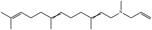 N-Allyl-N-methyl-(3,7,11-trimethyl-2,6,10-dodecatrienyl)amine Struktur