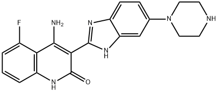 N-Desmethyl Dovitinib Struktur