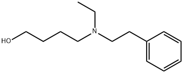 4-(N-Ethyl-N-phenethylamino)-1-butanol Struktur