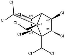 2,3,5,6,8,8,9,10,10-nonachlorobornane Struktur