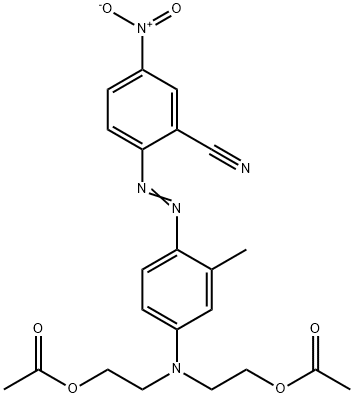 2-[[4-[(2-Cyan-3-nitrophenyl)azo]-m-tolyl](2-acetoxyethyl)amino]ethylacetat