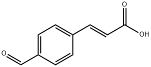 4-FORMYLCINNAMIC ACID Struktur