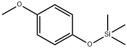 (4-Methoxyphenoxy)trimethylsilane Struktur