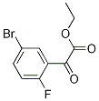 Ethyl 2-(5-broMo-2-fluorophenyl)-2-oxoacetate Struktur