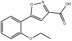 5-(2-ETHOXYPHENYL)-3-ISOXAZOLECARBOXYLIC ACID Struktur