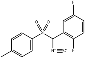 α-Tosyl-(2,5-difluorobenzyl)isocyanide Struktur