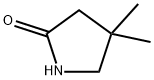 4,4-dimethyl-2-pyrrolidinone Struktur