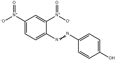 4-(2',4'-DINITROPHENYLAZO)-PHENOL Struktur