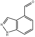 1H-INDAZOLE-4-CARBALDEHYDE Struktur