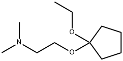 Ethanamine, 2-[(1-ethoxycyclopentyl)oxy]-N,N-dimethyl- (9CI) Struktur