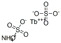 ammonium terbium(3+) disulphate Struktur