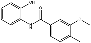 Benzamide, N-(2-hydroxyphenyl)-3-methoxy-4-methyl- (9CI) Struktur