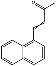 4-(1-naphthyl)-3-buten-2-one Struktur