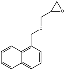 1-Naphthylmethyl glycidyl ether Struktur