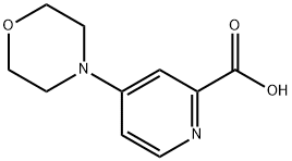 4-(4-MORPHOLINYL)-PICOLINIC ACID Struktur