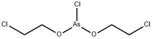 Chlorobis(2-chloroethoxy)arsine Struktur